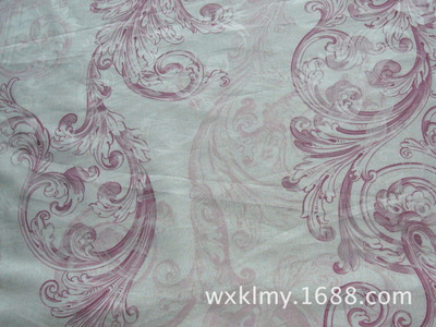 滌棉大提花 印花